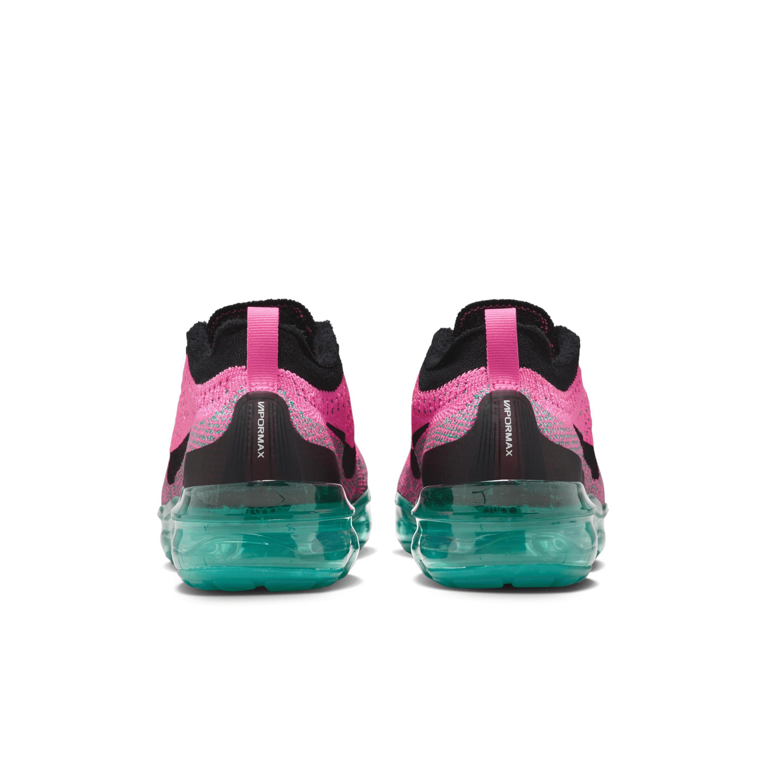 Nike Womens Air Vapormax Flyknit 2023 - Shoes Green/Black Product Image