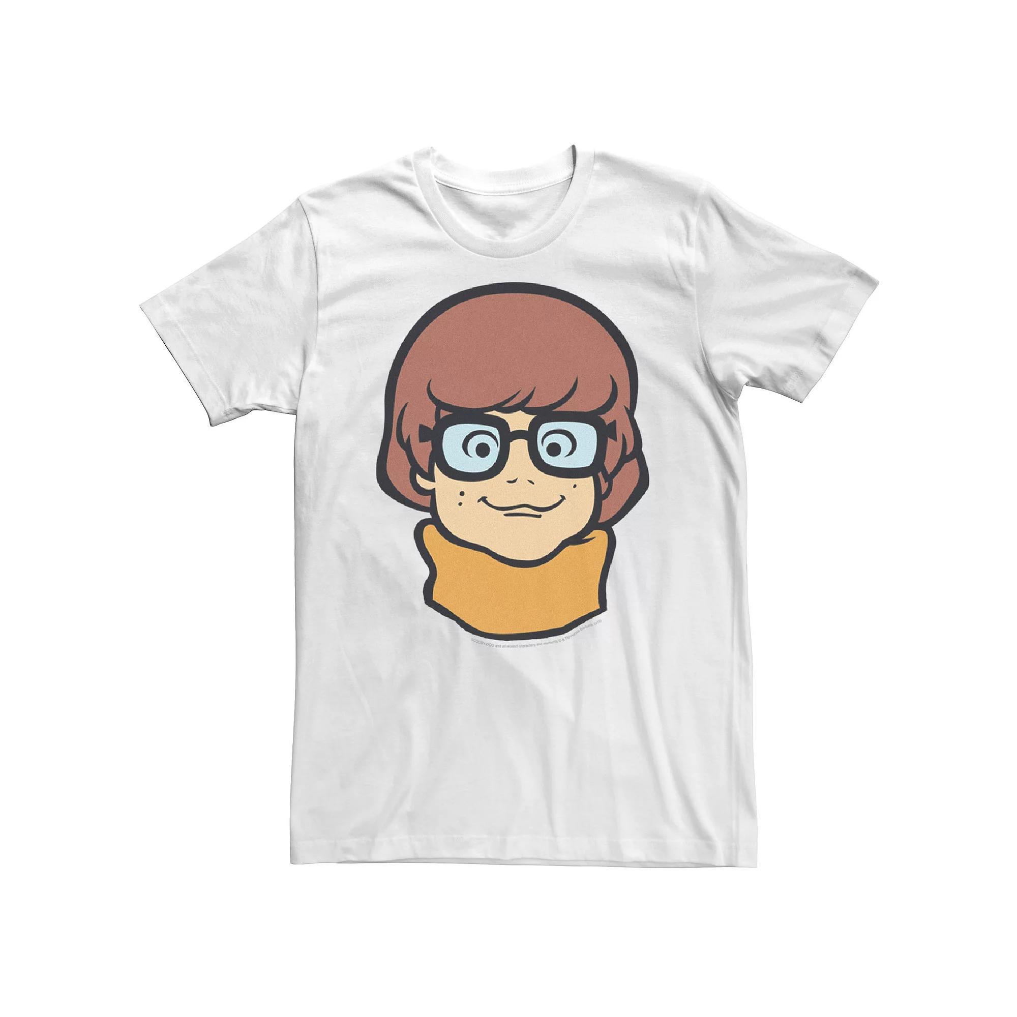 Big & Tall Scooby Doo Velma Large Portrait Tee, Men's, Size: XXL Tall, White Product Image