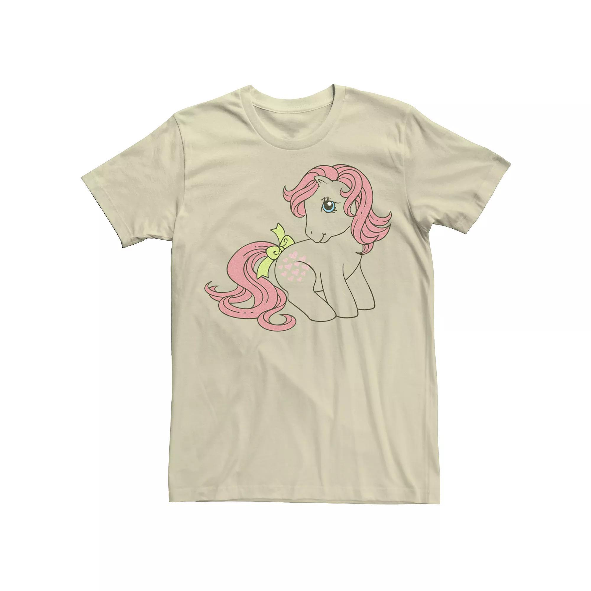 Men's My Little Pony Snuzzle Outline Tee, Size: Medium, Natural Product Image