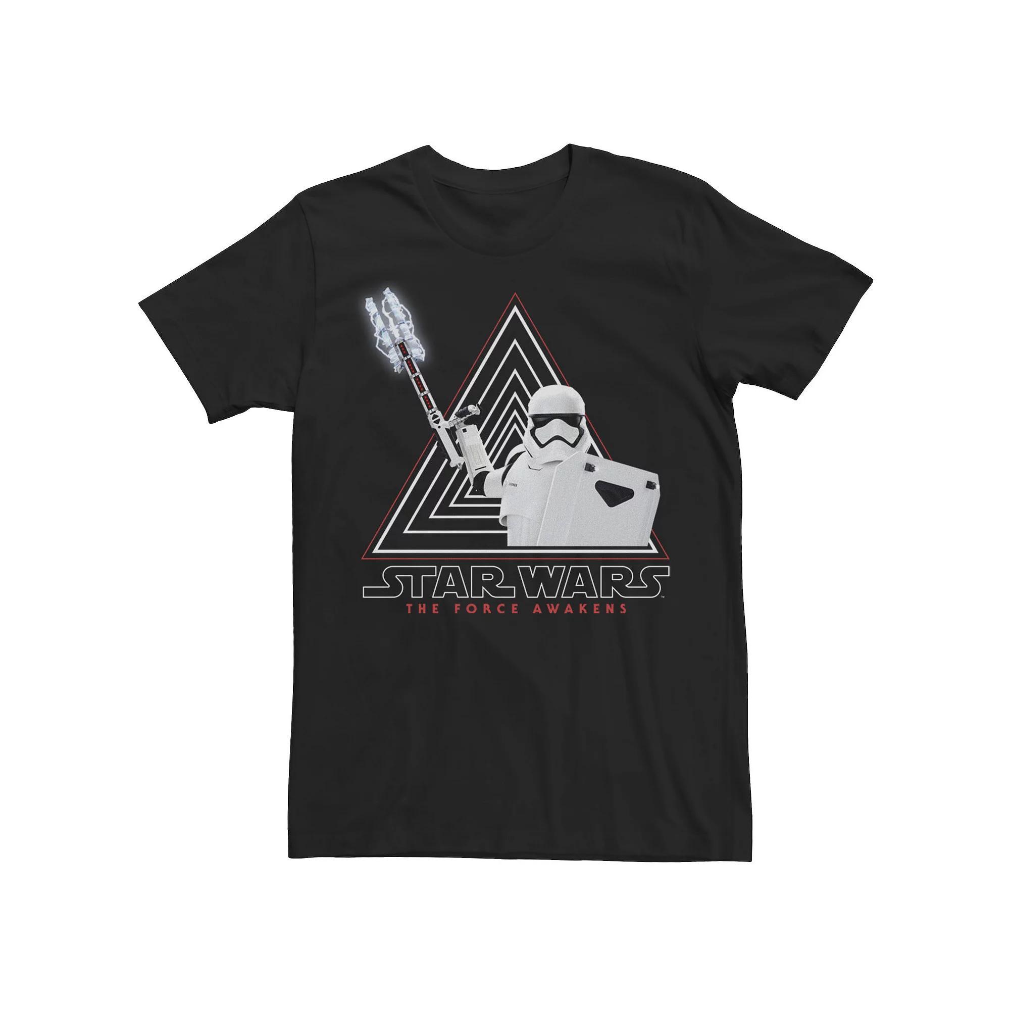 Men's Star Wars TR-8R Loyal Trooper Nines Triangle Tee, Size: Medium, Black Product Image