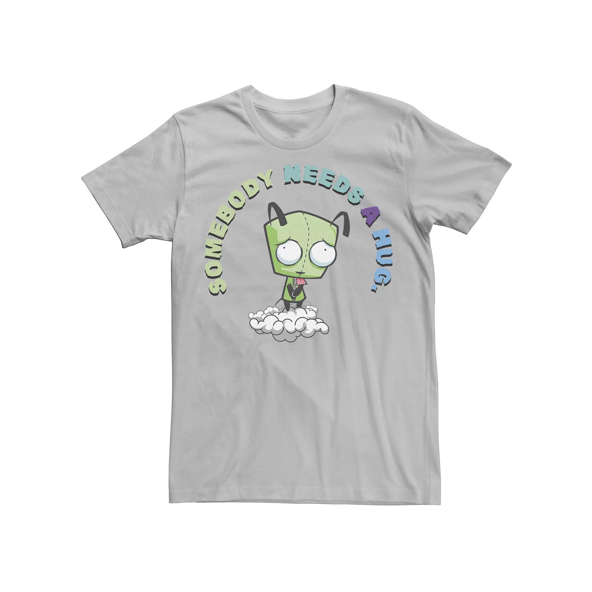 Disney's A Goofy Movie Men's Powerline Portrait Tee, Size: XS, Athletic Grey Product Image
