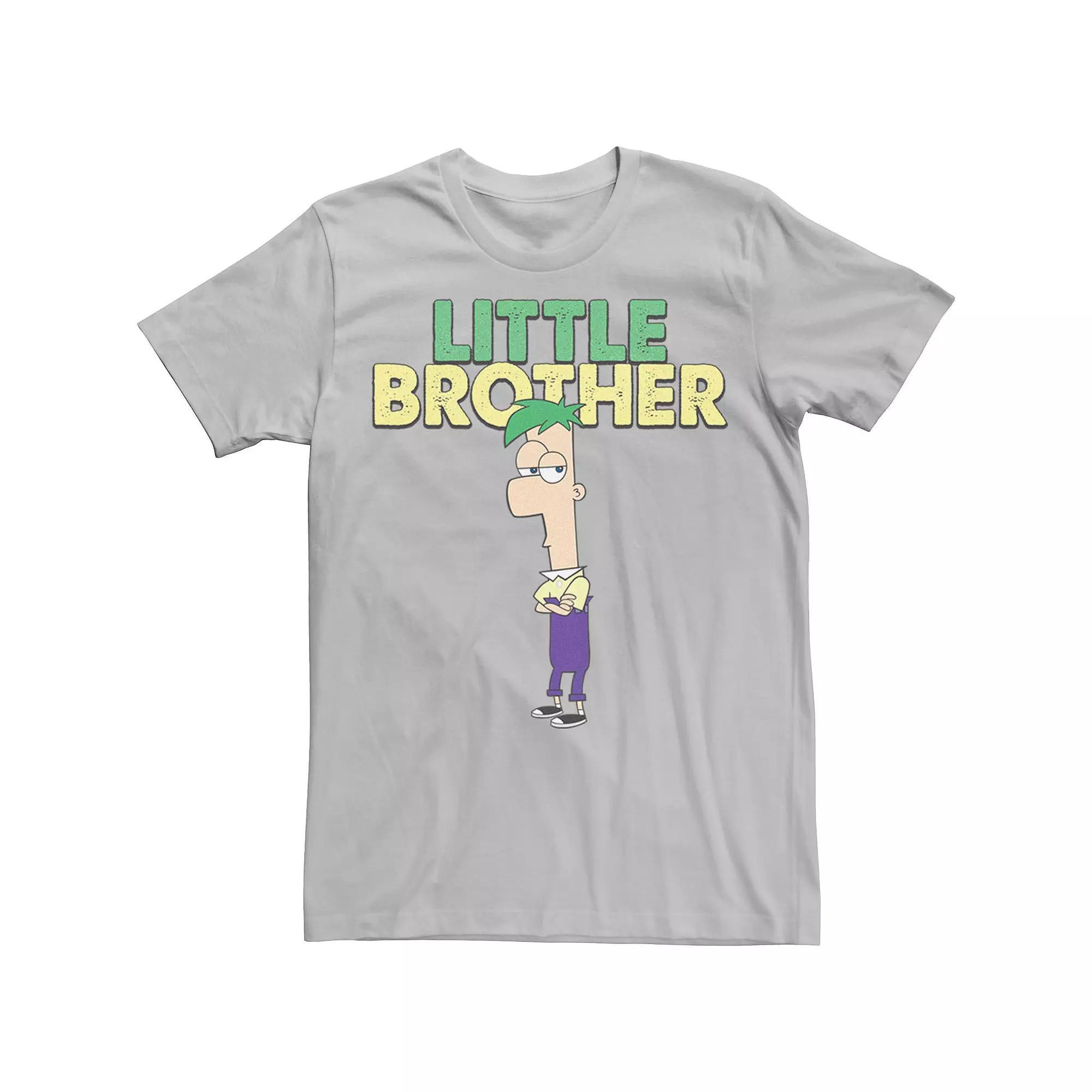 Disney's Phineas And Ferb The Green Brother Men's Tee, Size: XL, Silver Product Image