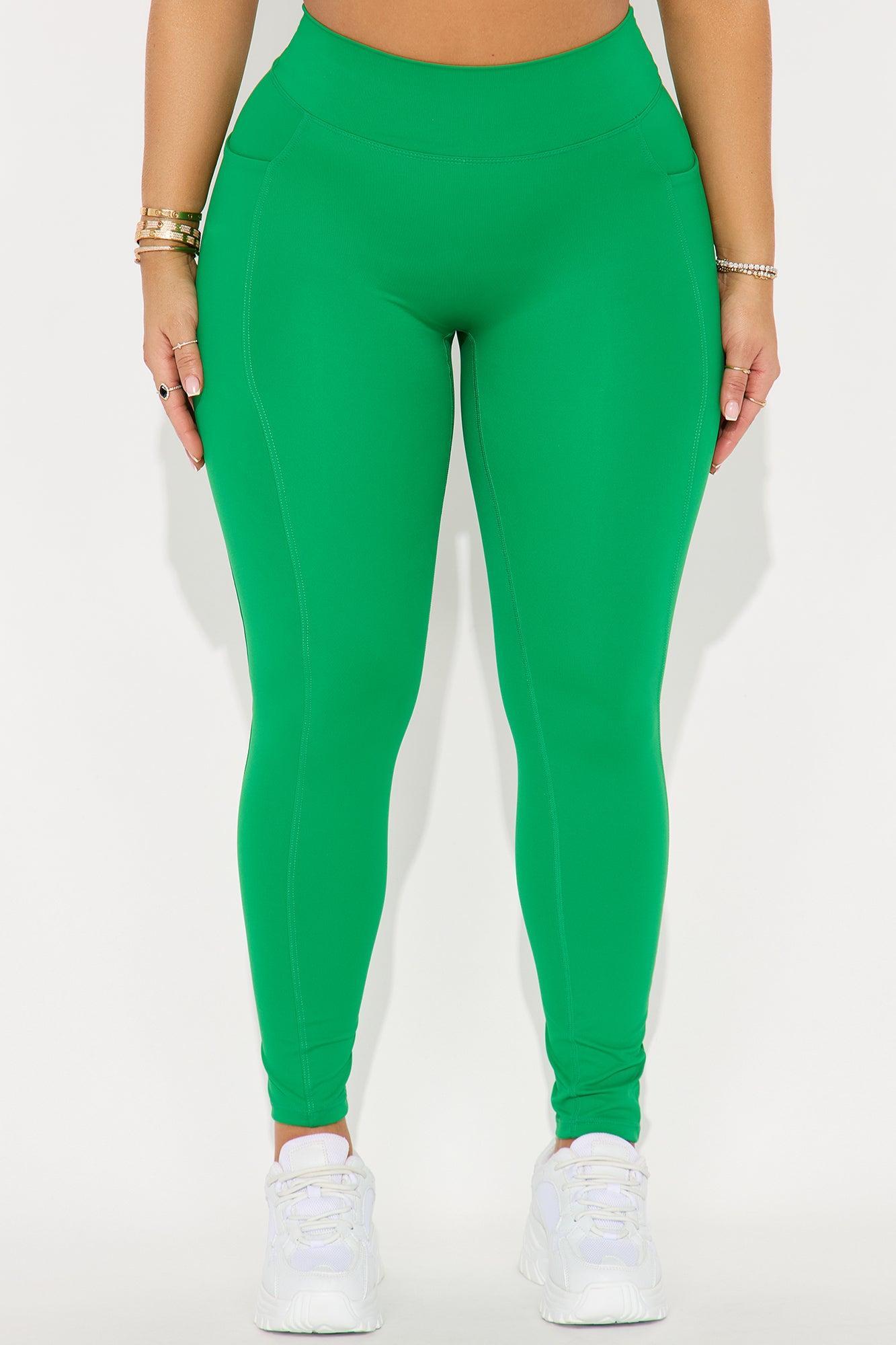Tennis Club Active Legging - Kelly Green Product Image