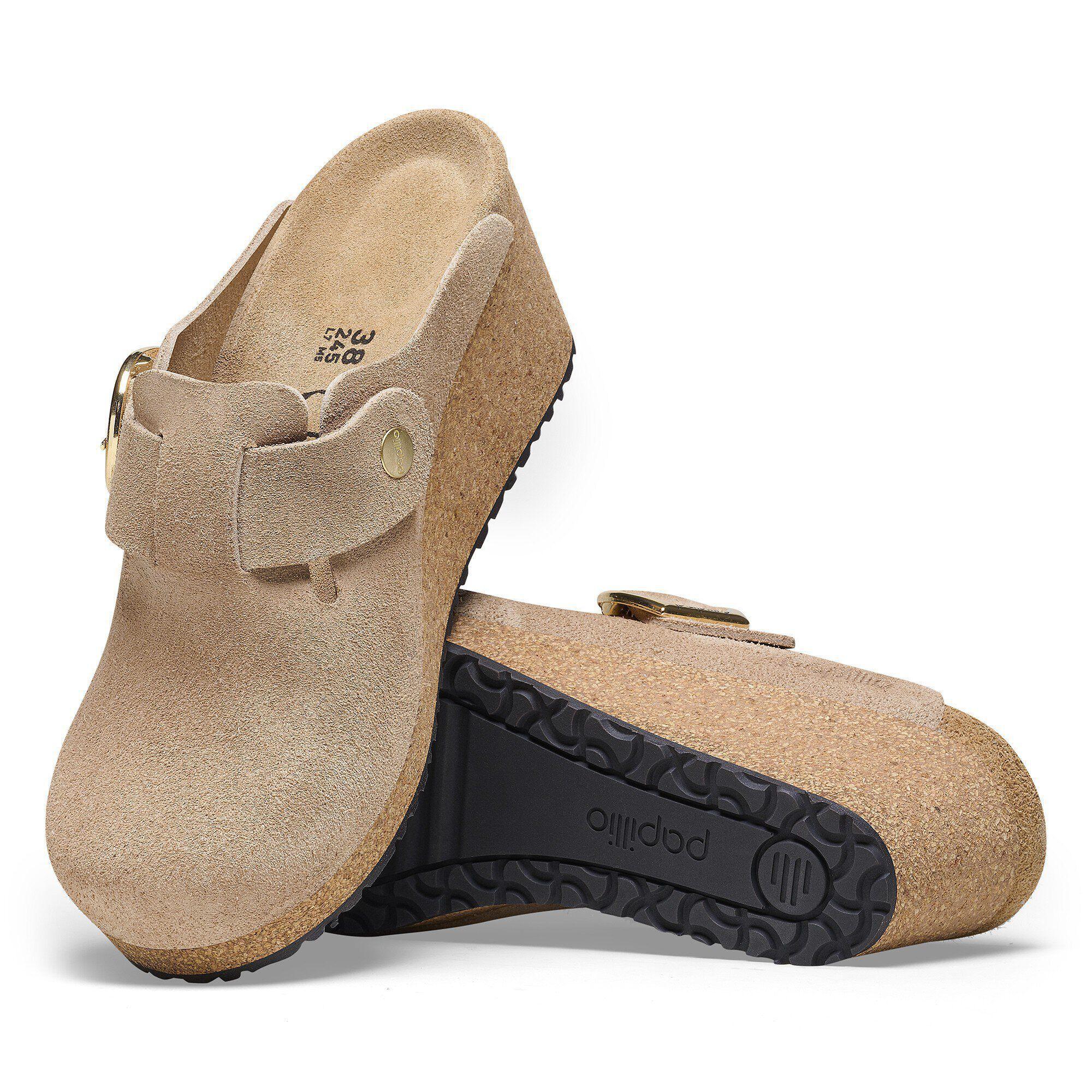Fanny Ring-Buckle Suede Leather Product Image