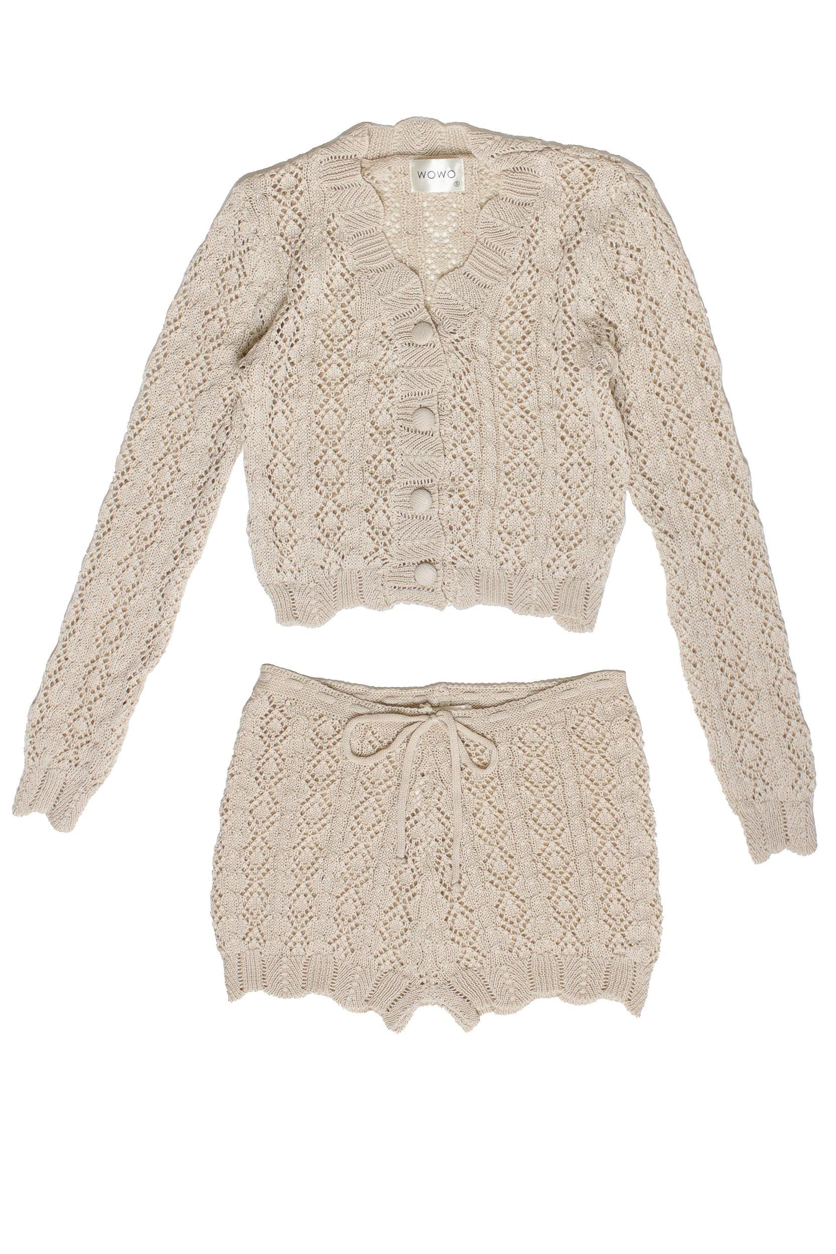 Diamond Knit Shorts Product Image