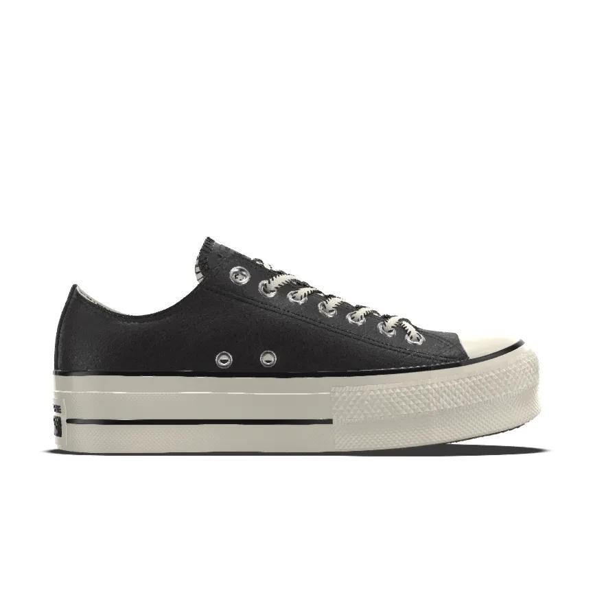 Custom Chuck Taylor All Star Lift Platform Leather By You Product Image
