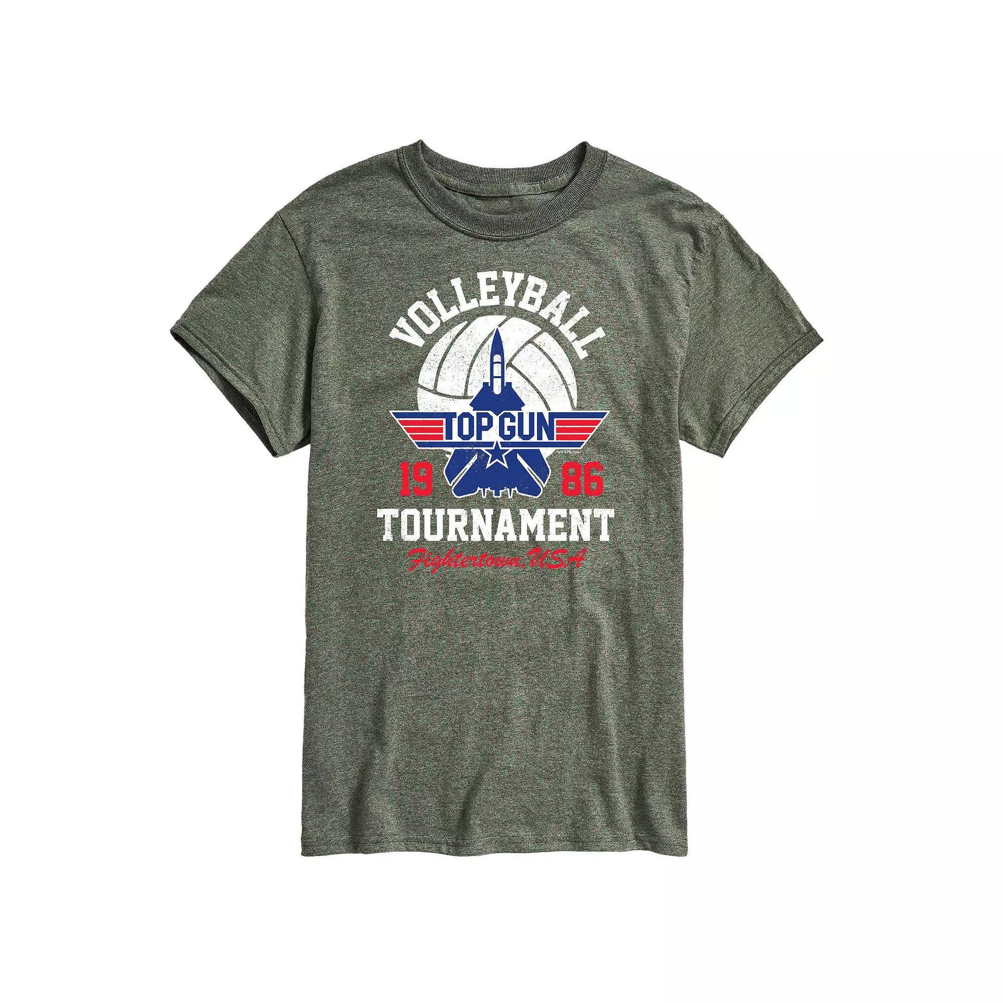 Mens Top Gun Volleyball Tournament Tee Product Image