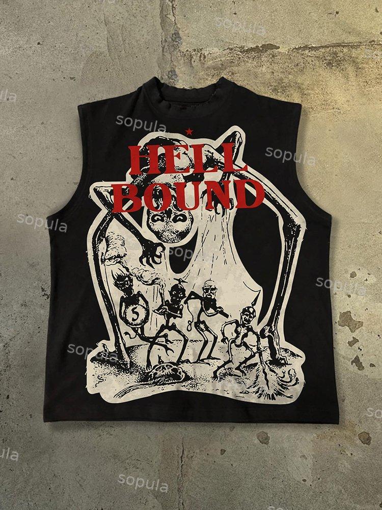 Vintage Mummy Graphic 100% Cotton Tank Top Product Image