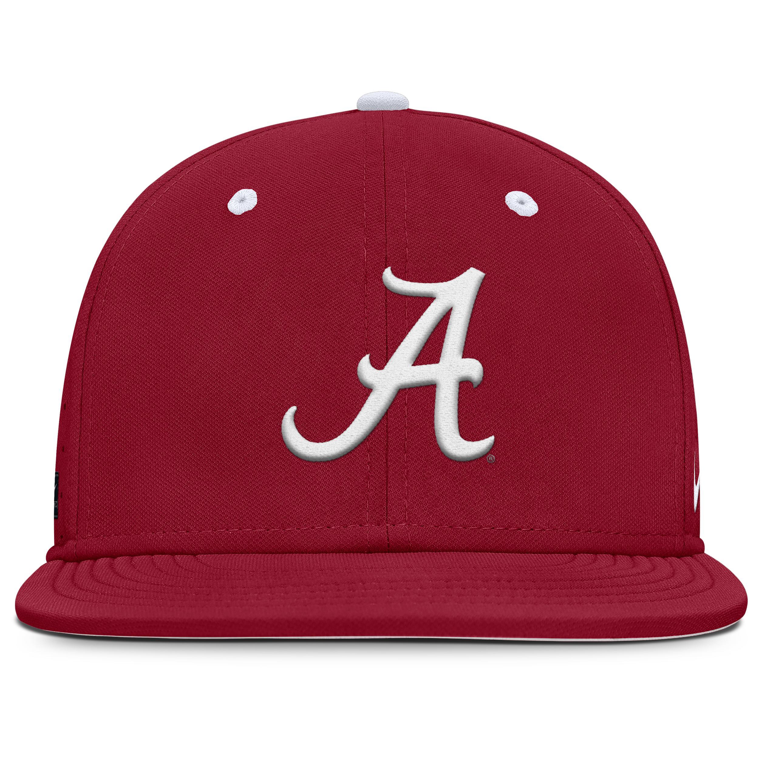 Alabama Crimson Tide Dugout True Men’s Nike Dri-FIT College Fitted Hat Product Image