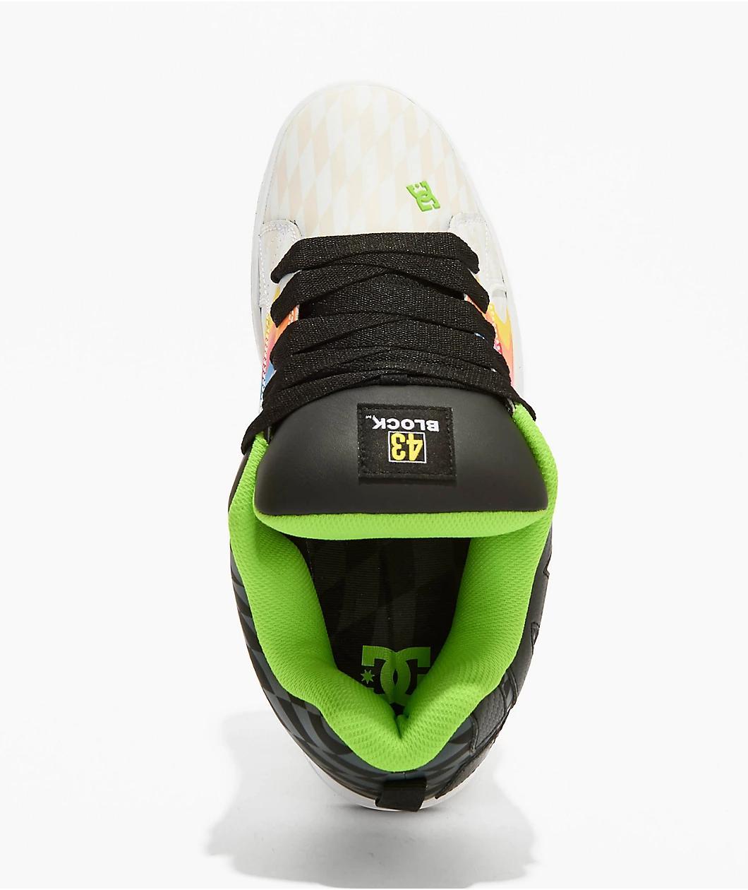 DC x 43i Multi Court Graffik Skate Shoes Product Image
