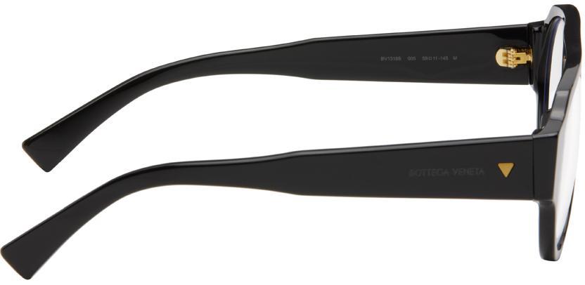 BOTTEGA VENETA Black Bv1318s Sunglasses In 005 Black Product Image