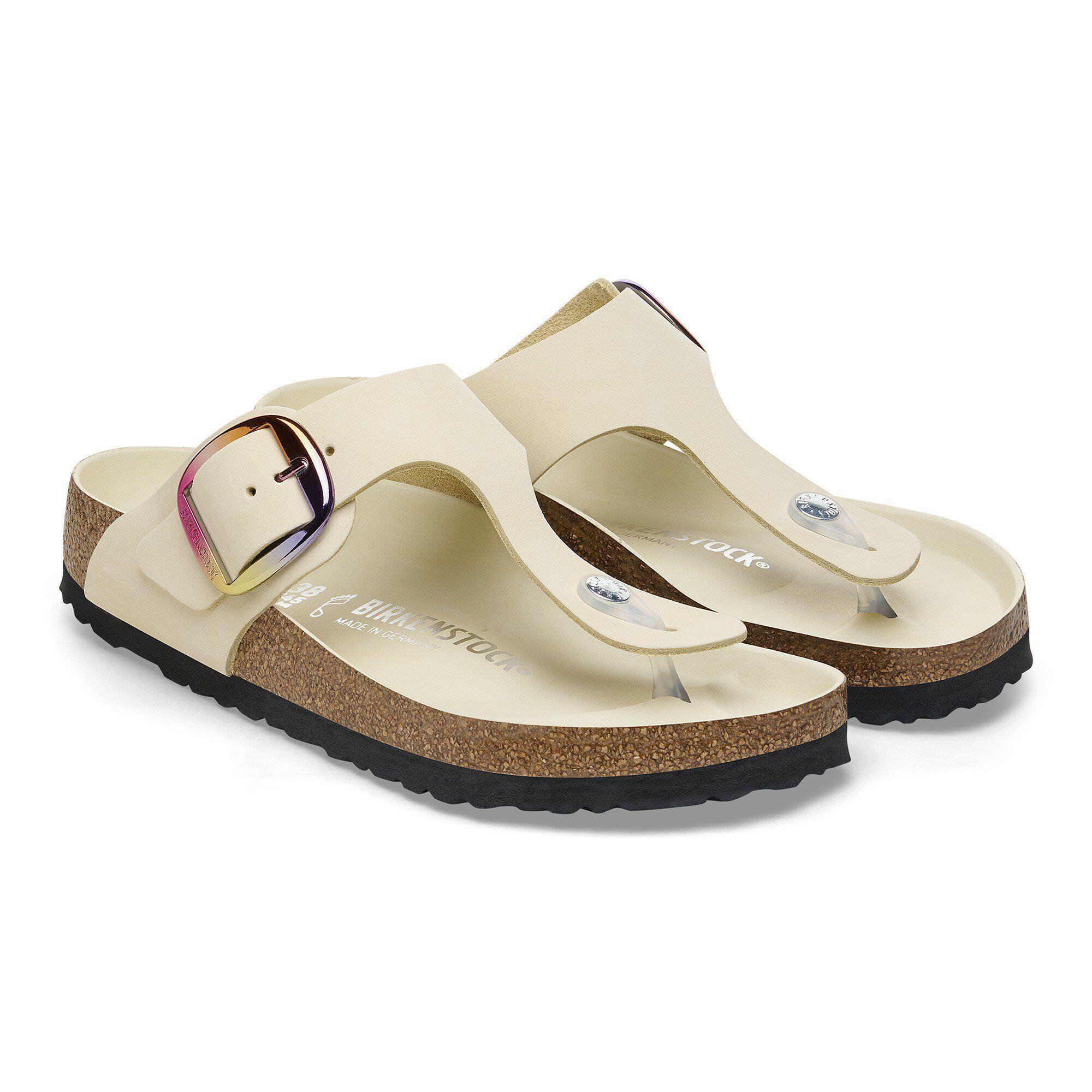 Gizeh Big Buckle Natural Leather Nubuck Product Image