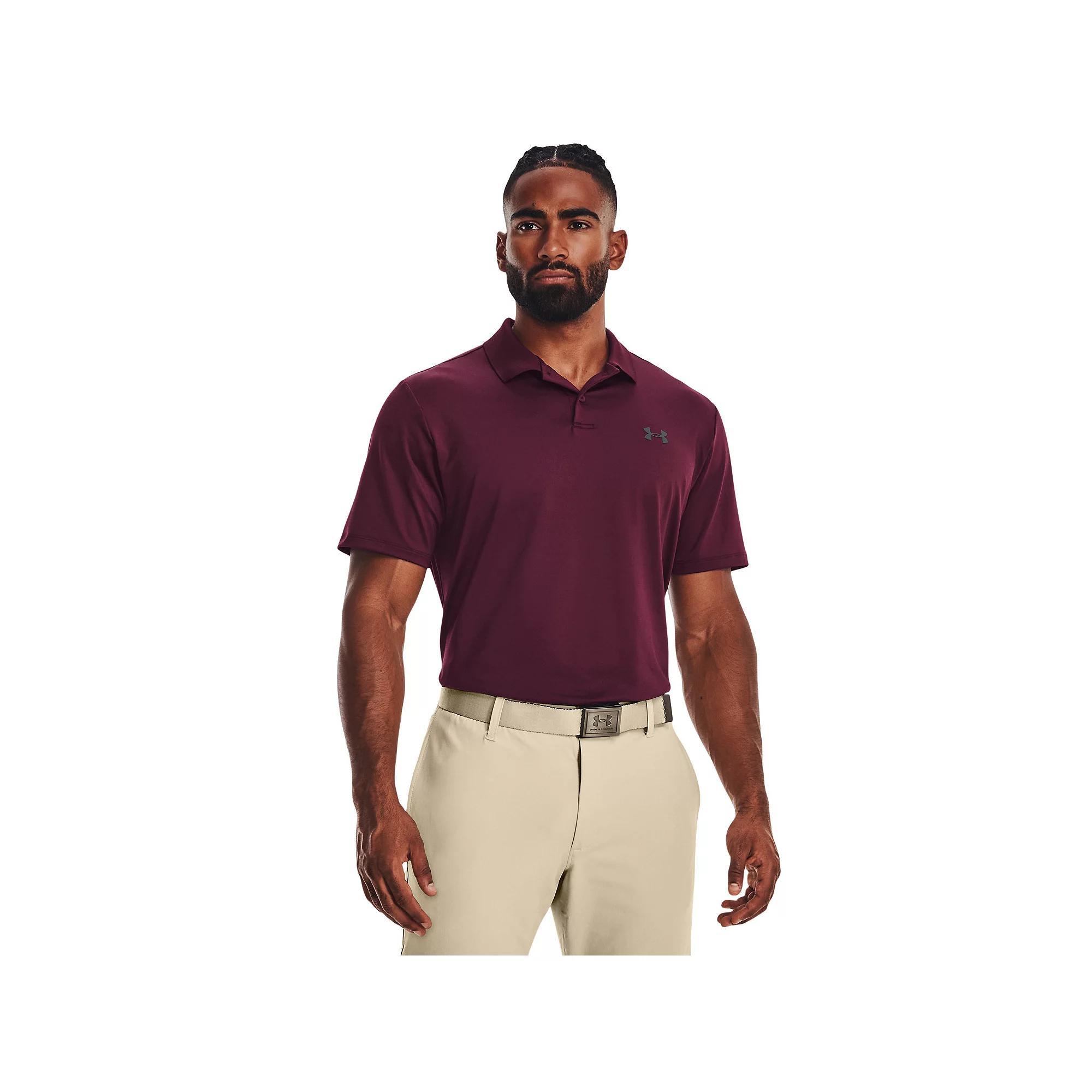 Men's Under Armour Performance 3.0 Polo, Size: Medium, White Product Image