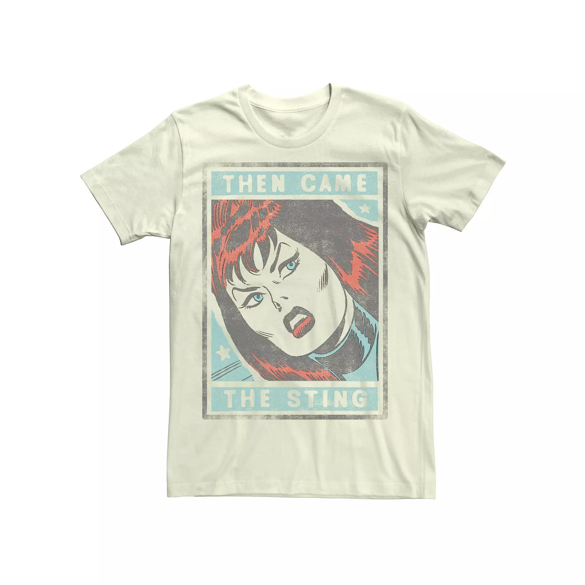 Men's Marvel Dont Tell Me Tee, Size: Medium, Natural Product Image