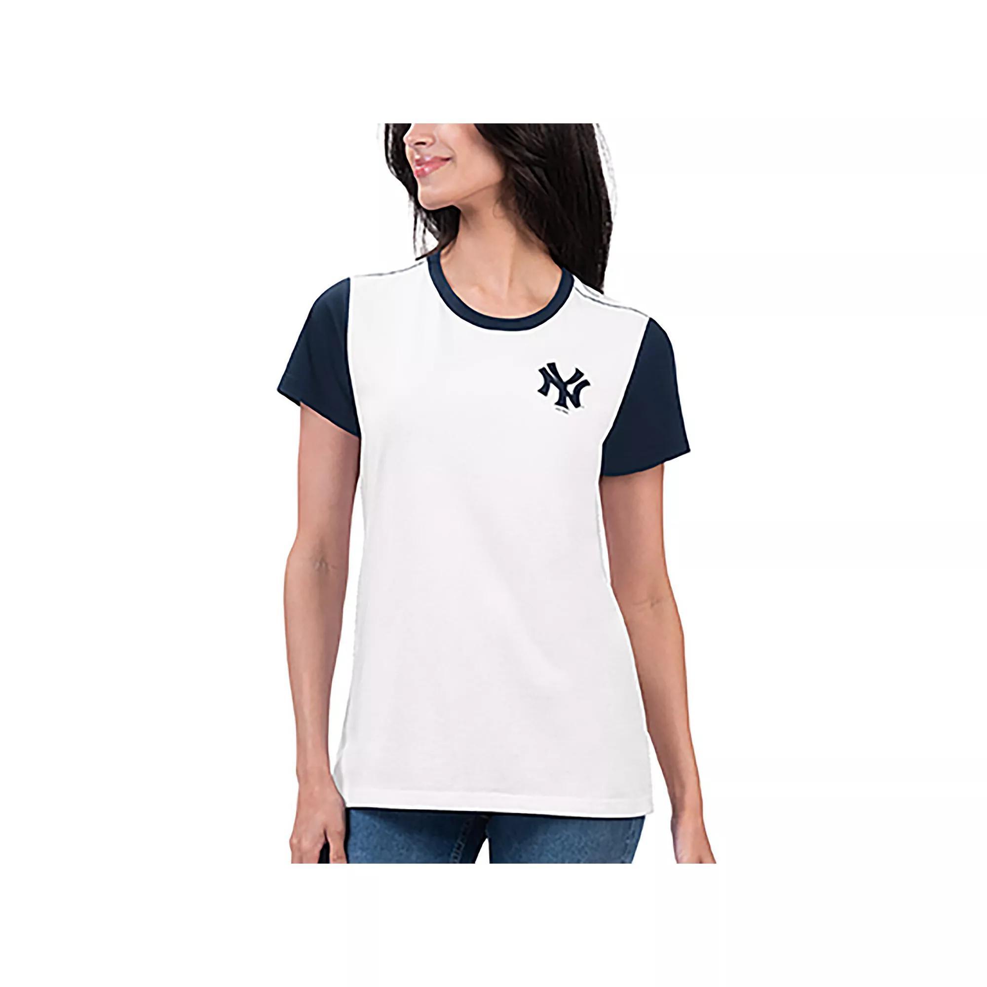 Womens G-III 4Her by Carl Banks San Francisco Giants Illustration Ringer T-Shirt Product Image