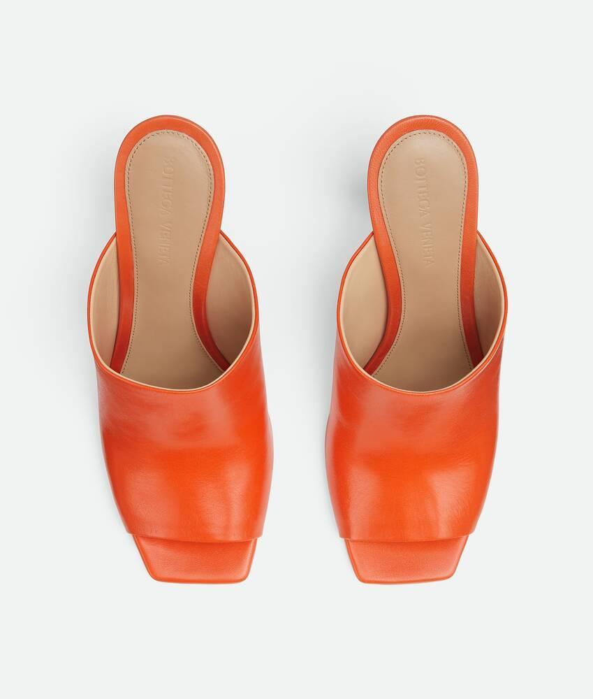 Women's Knot Sandal in New orange Product Image