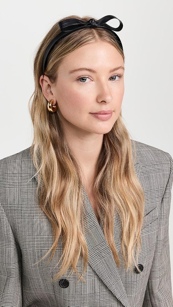Lele Sadoughi Bardot Faux Leather Headband | Shopbop Product Image
