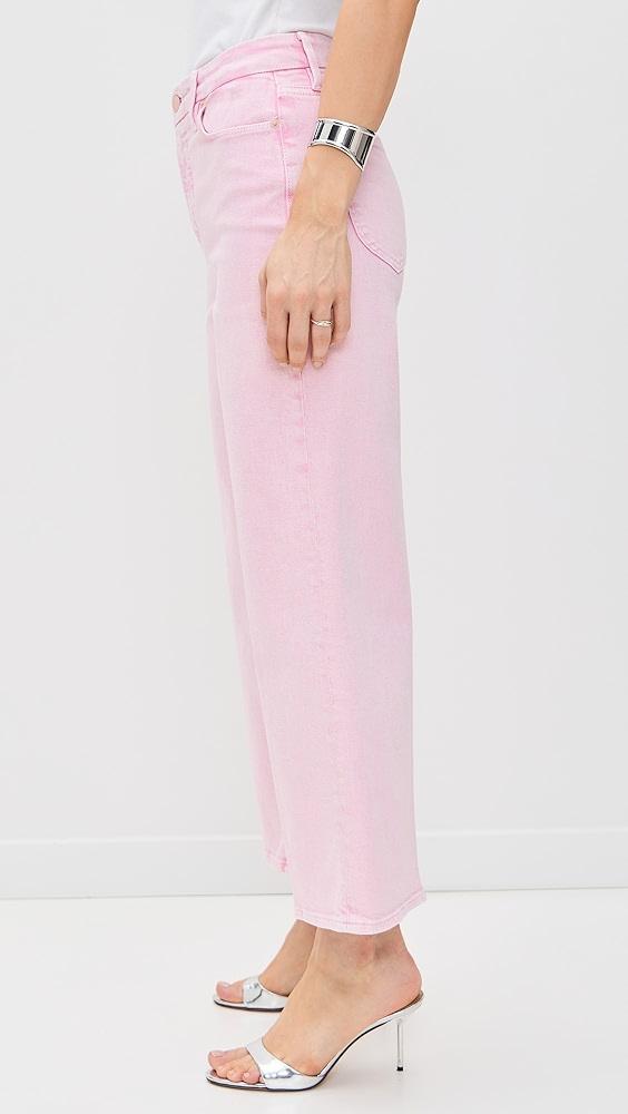 Good American Good Waist Cropped Palazzo Jeans | Shopbop Product Image