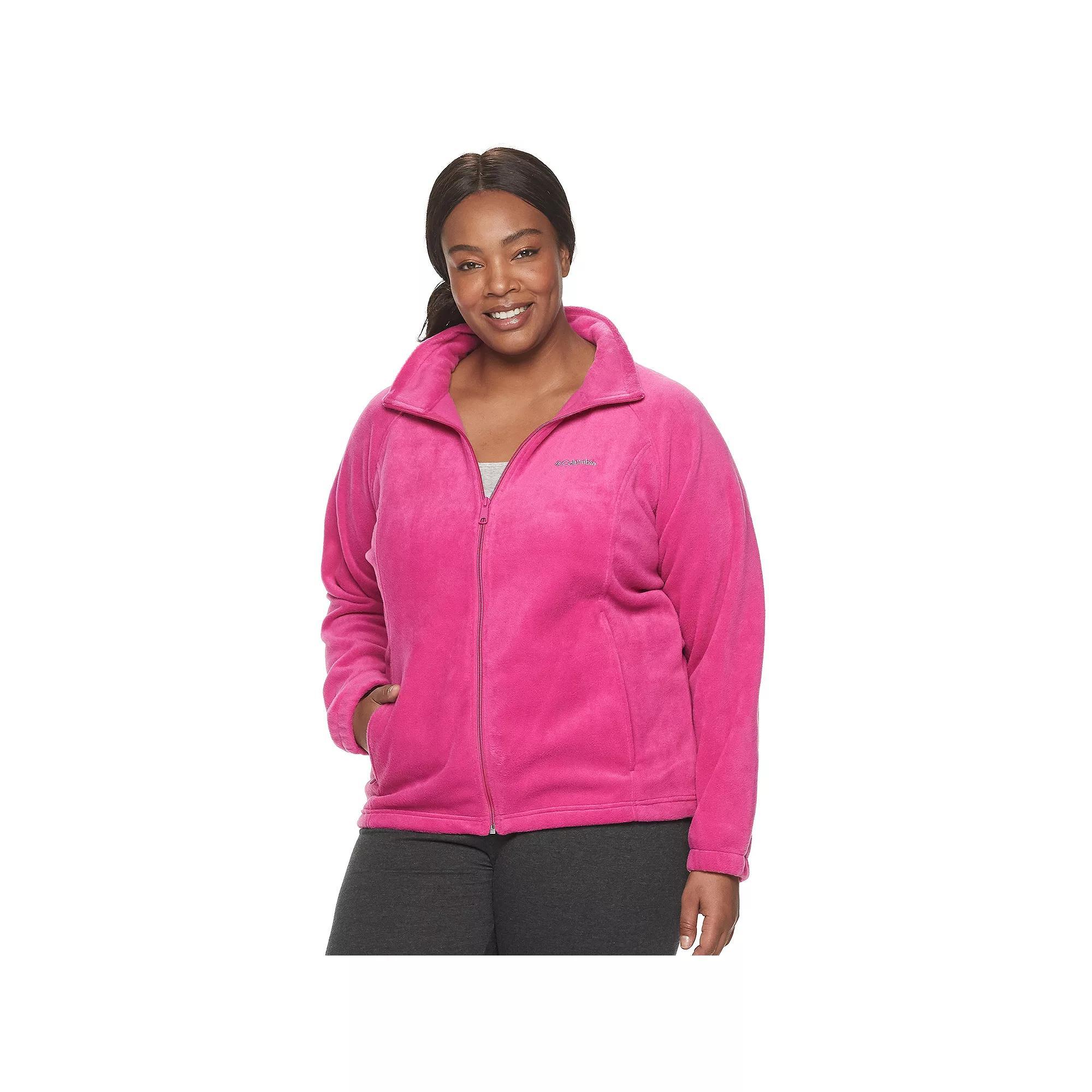 Womens Columbia Benton Springs Zip-Front Fleece Jacket Columbia Blue Product Image