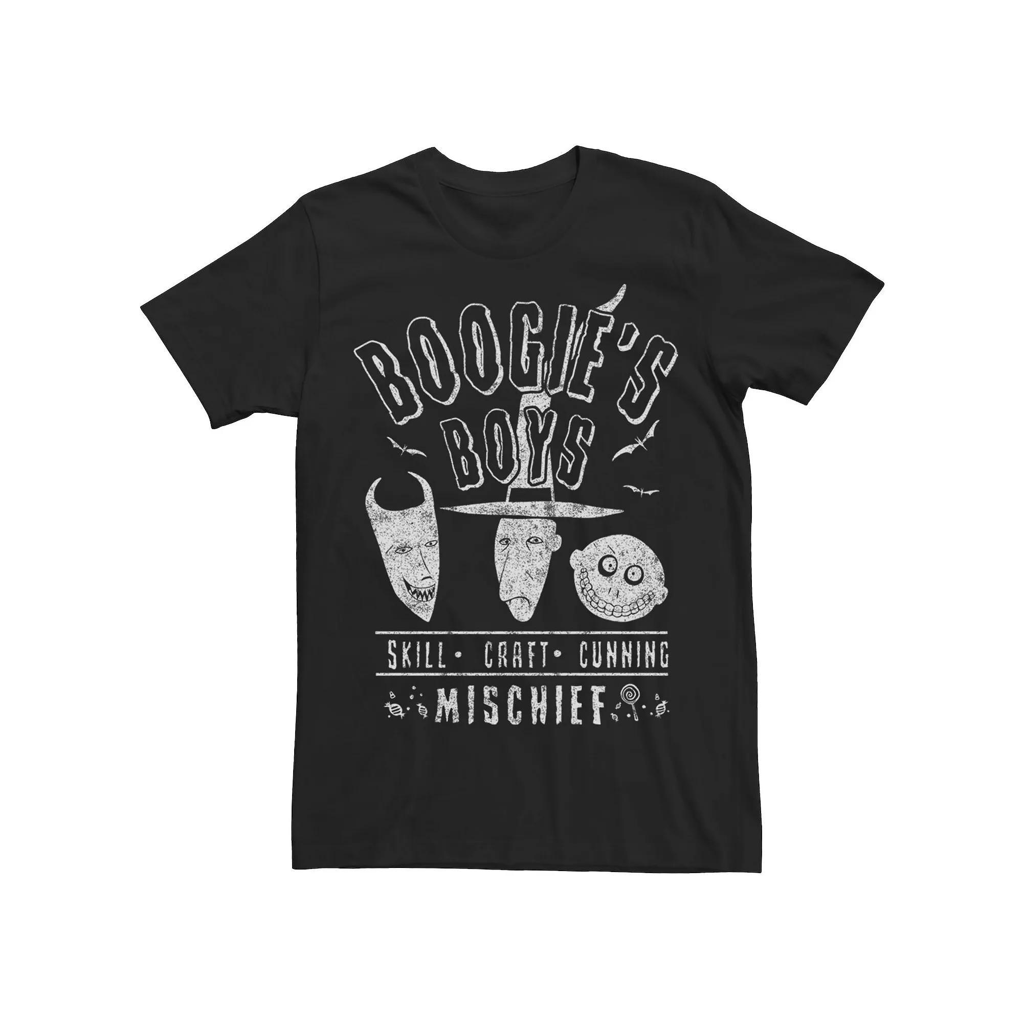 Big & Tall Disney The Nightmare Before Christmas Boogie's Boys Tee, Men's, Size: 4XL, Black Product Image