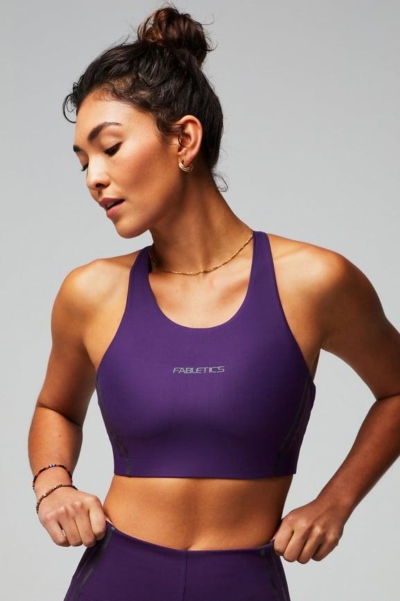 No-Bounce Reflective High Impact Sports Bra Product Image