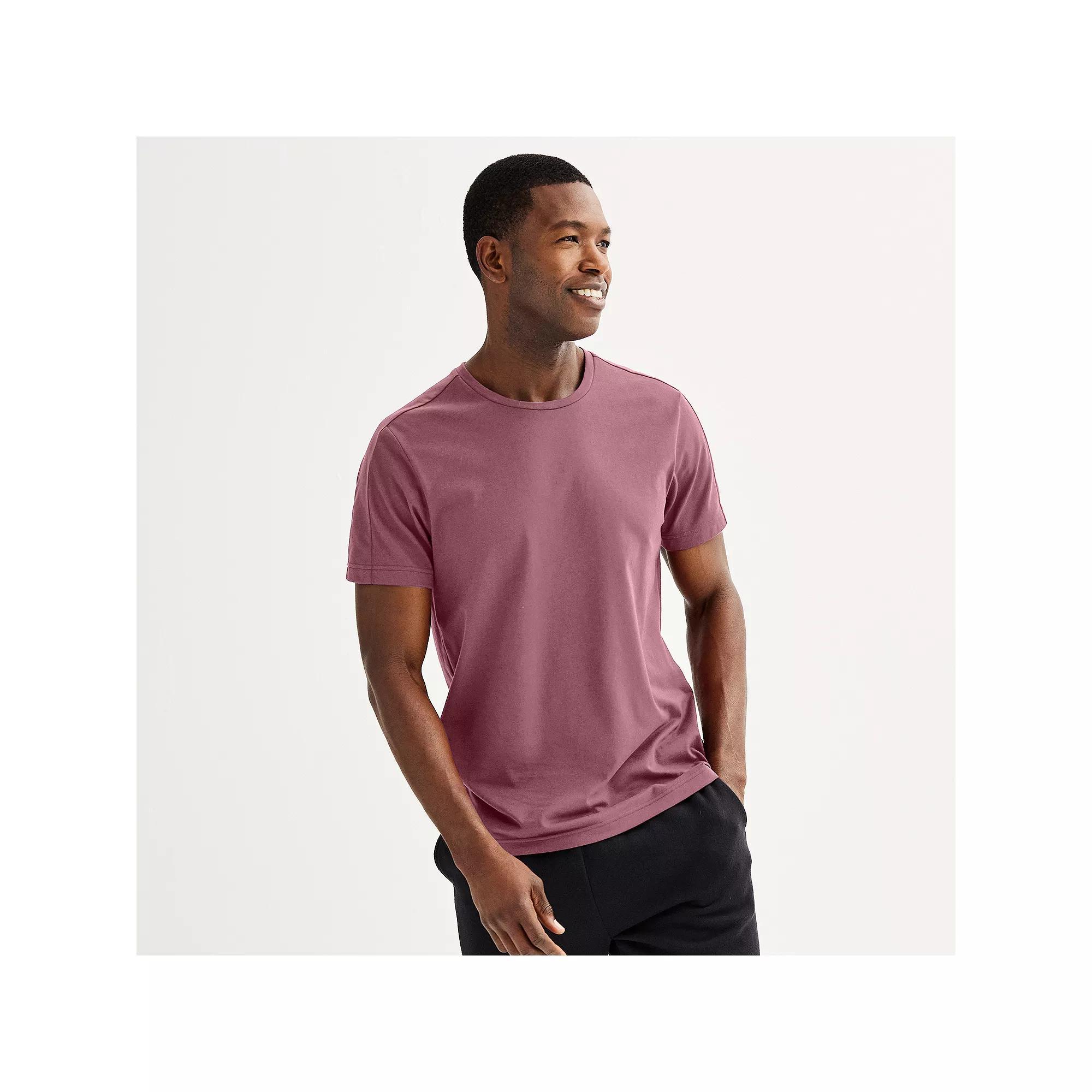 Men's Tek Gear® Essential Gear Tee, Size: Medium, Red Ice Product Image