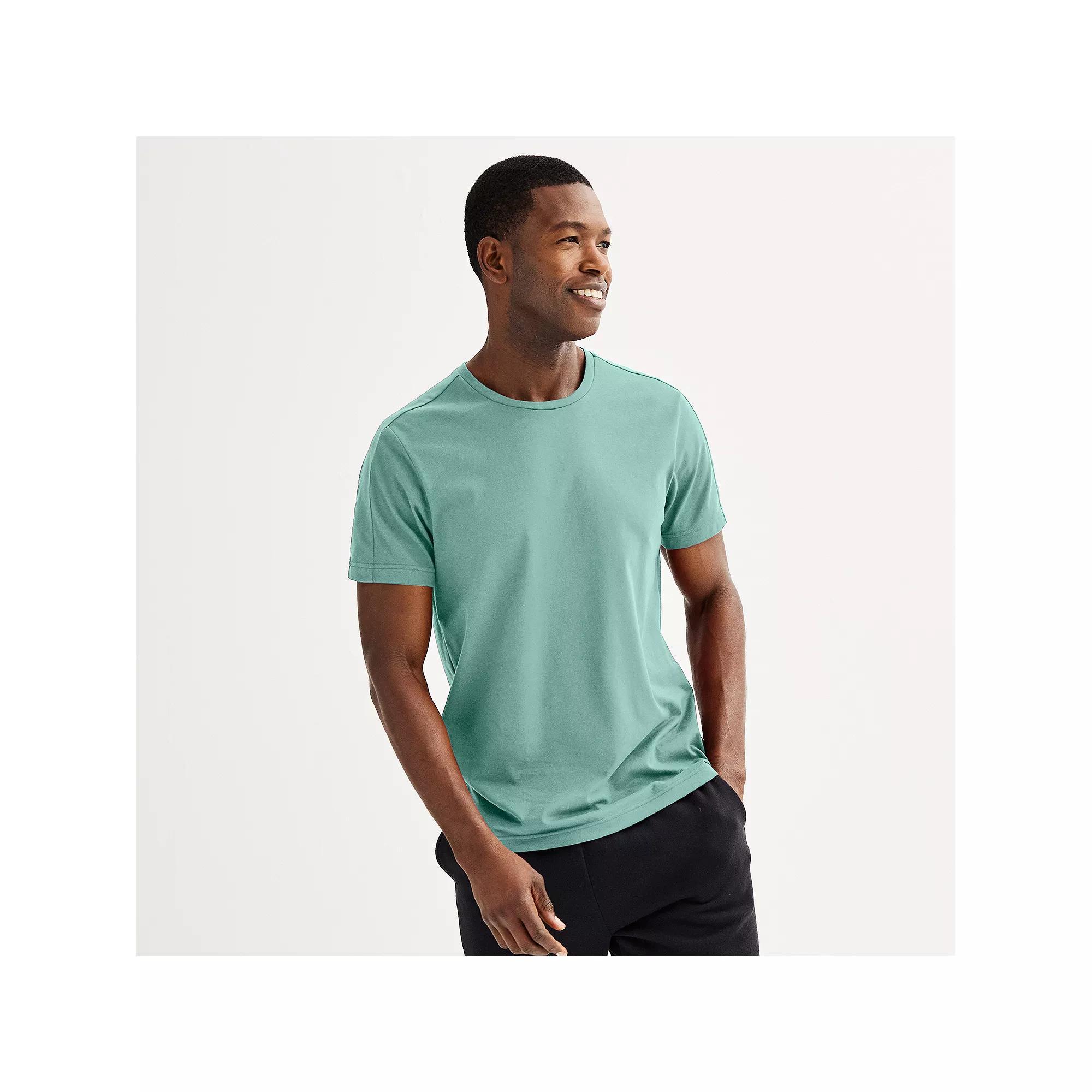 Men's Tek Gear® Essential Gear Tee, Size: Medium, Albany Blue Product Image