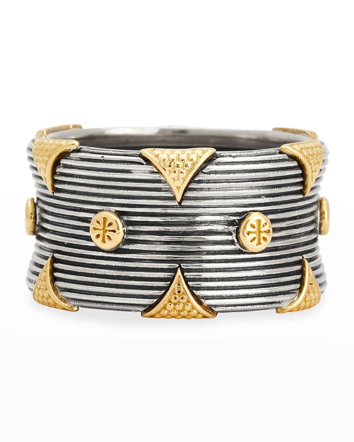 Delos Two-Tone Band Ring Product Image