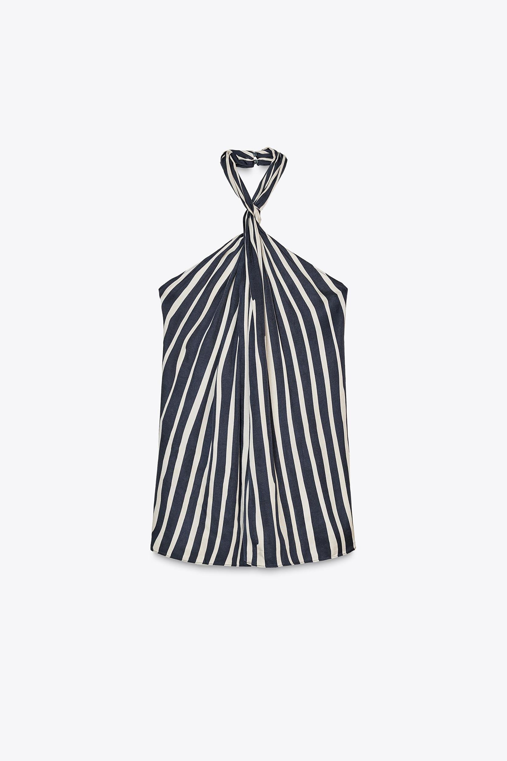 STRIPED PANTS ZW COLLECTION Product Image
