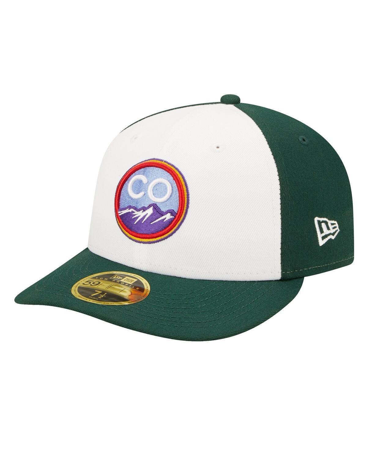 Men's New Era Green Colorado Rockies 2022 City Connect Low Profile 59FIFTY Fitted Hat, Size: 6 7/8 Product Image