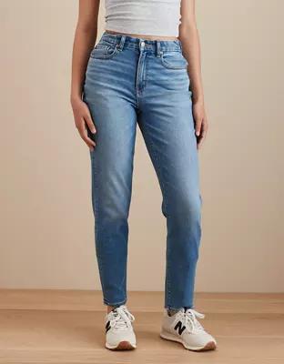 AE Stretch Curvy Mom Jean Product Image
