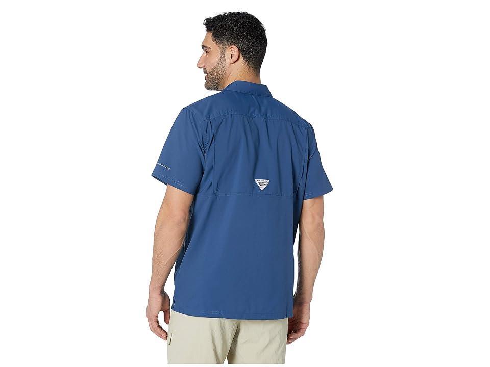 Mens Columbia PFG UPF 50 Slack Tide Omni-Wick Button-Down Camp Shirt Product Image