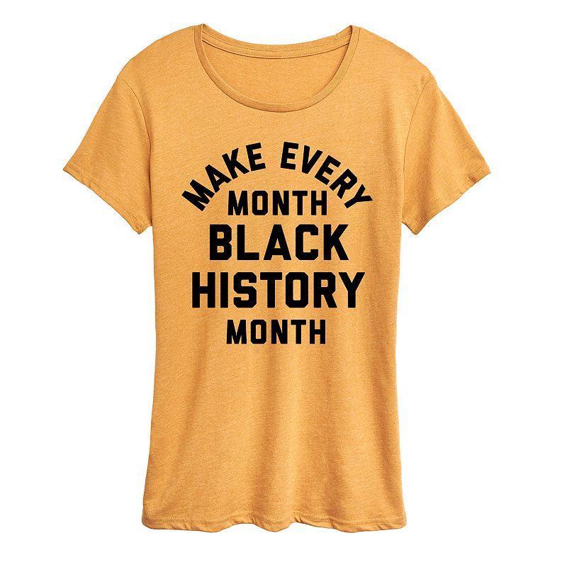 Womens Black History Month Graphic Tee Product Image