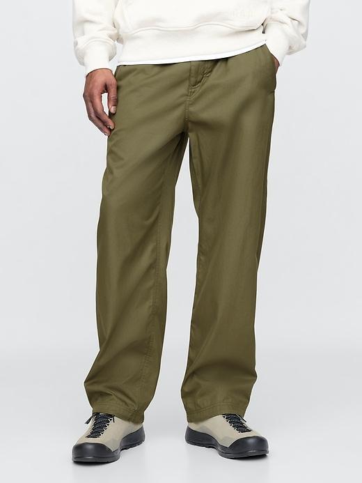 Twill Parachute Baggy Pants Product Image
