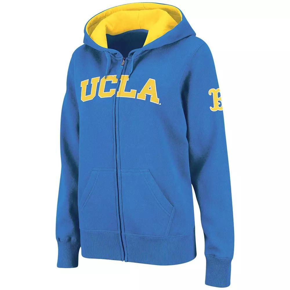 Women's Blue UCLA Bruins Arched Name Full-Zip Hoodie, Size: 2XL Product Image