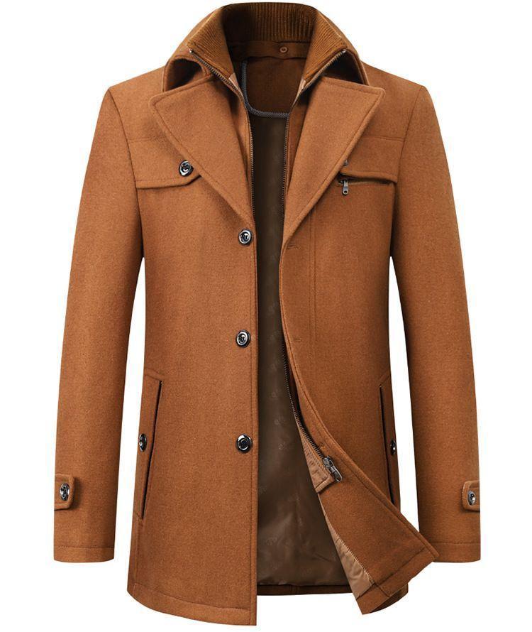 Plain Zip Coat Product Image
