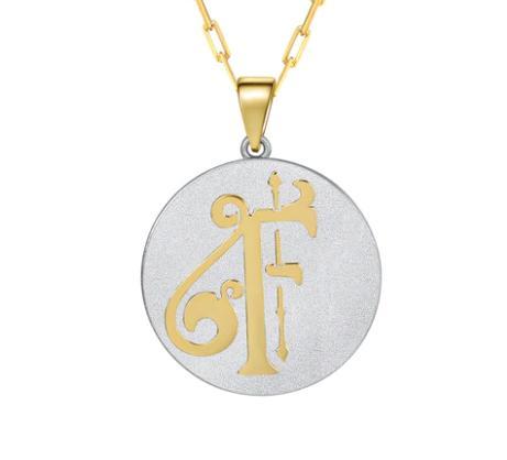 Saints & Saviors Fancy Initial K Pendant Necklace Product Image