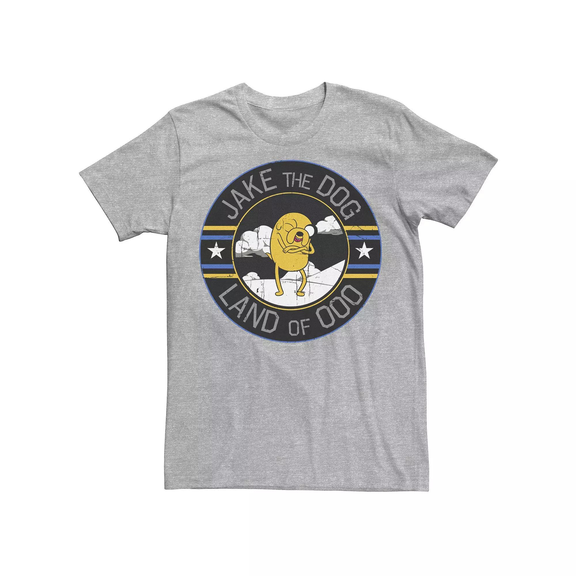 Men's Cartoon Network Adventure Time Jake The Dog Land Of Ooo Sweatshirt, Size: Small, Royal Product Image