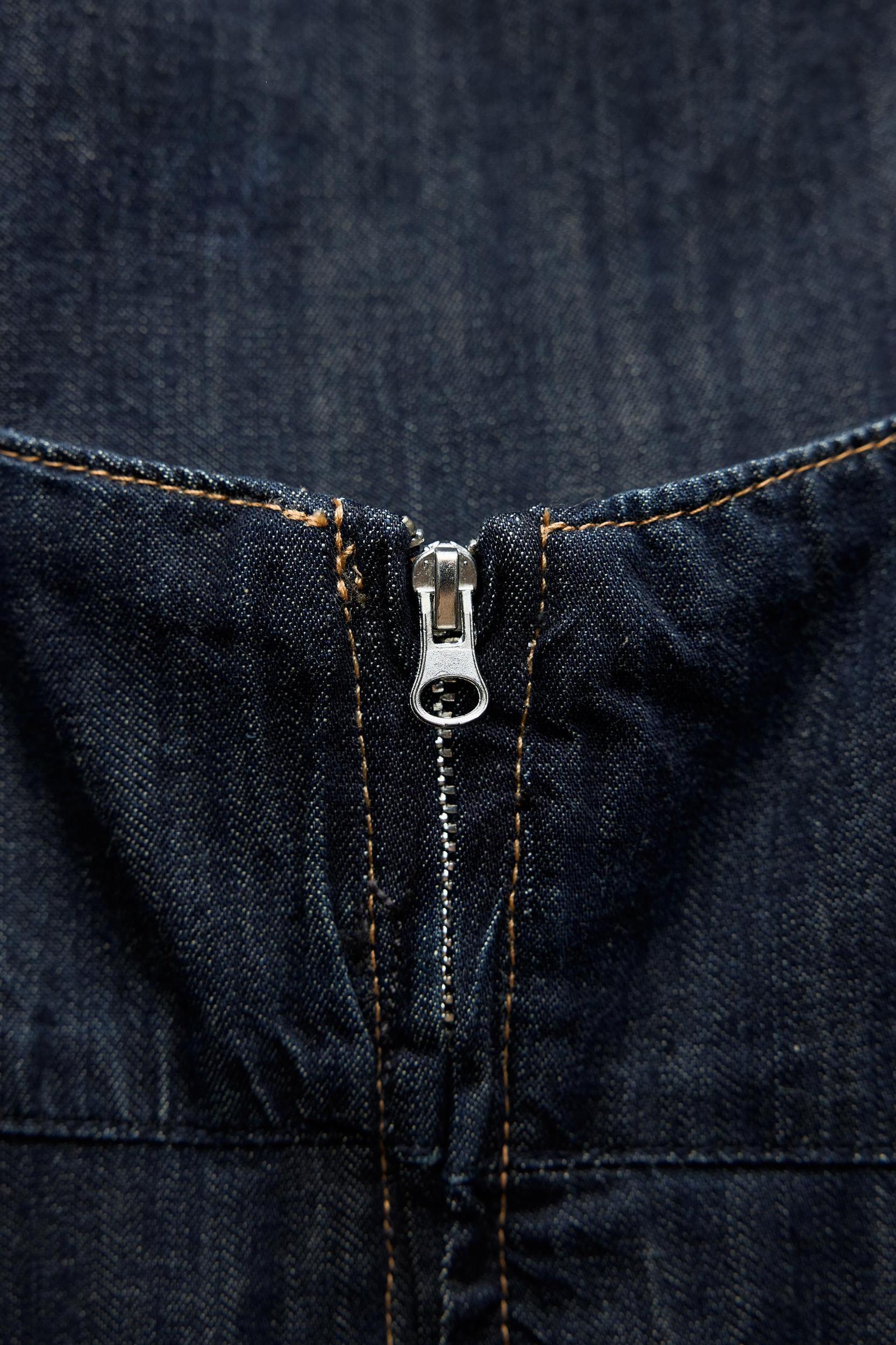 TRF DENIM MIDI DRESS Product Image