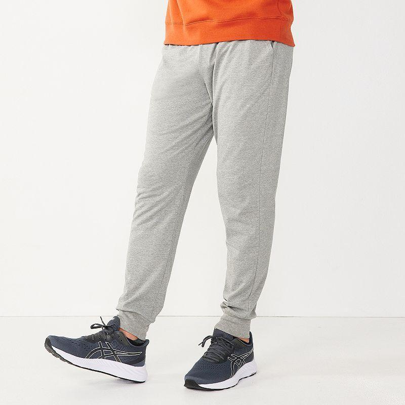 Men's Tek Gear® Lounge Joggers, Size: Large, Medium Gray Grey Product Image