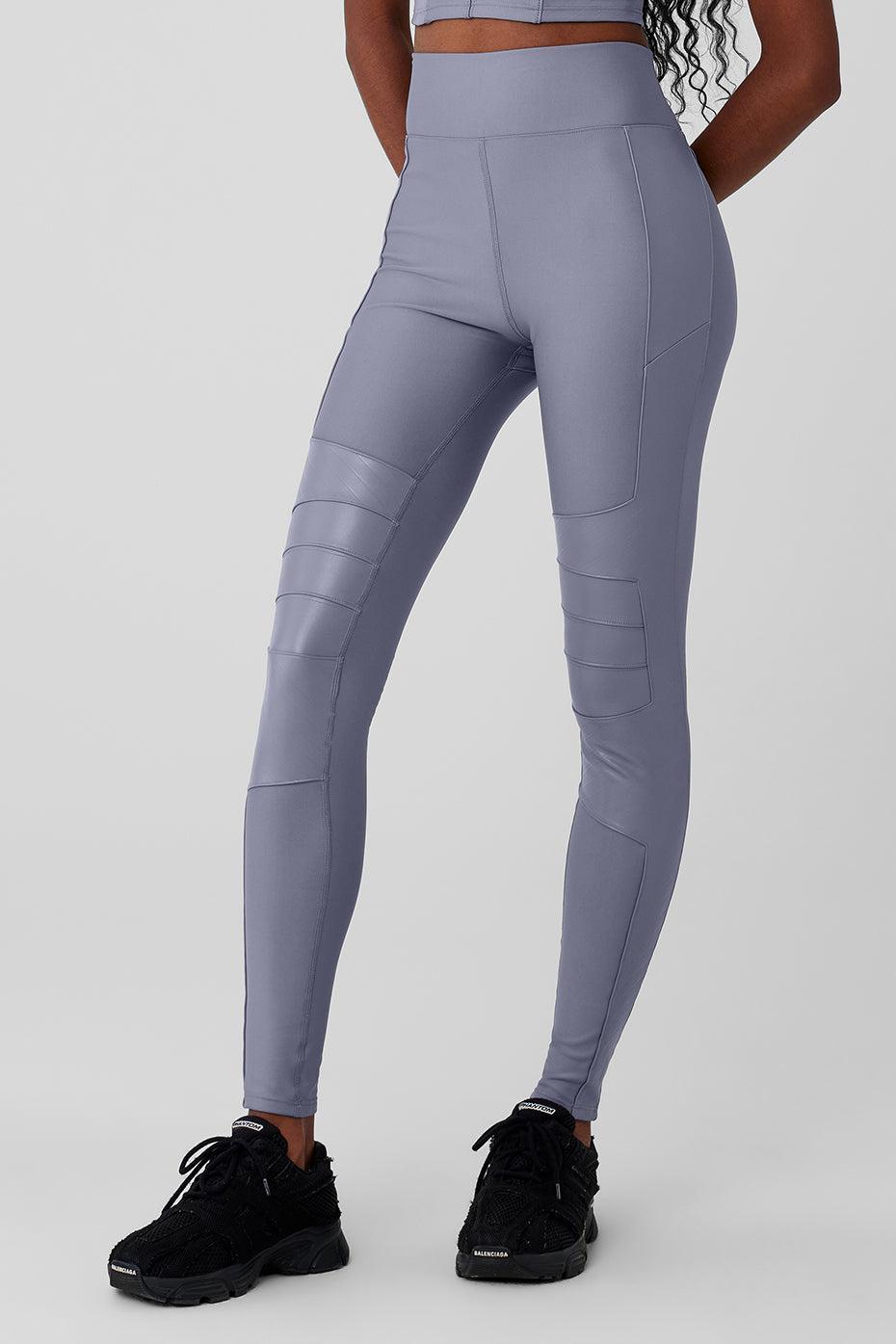 Airlift Winter Warm High-Waist Supermoto Legging - Fog Product Image