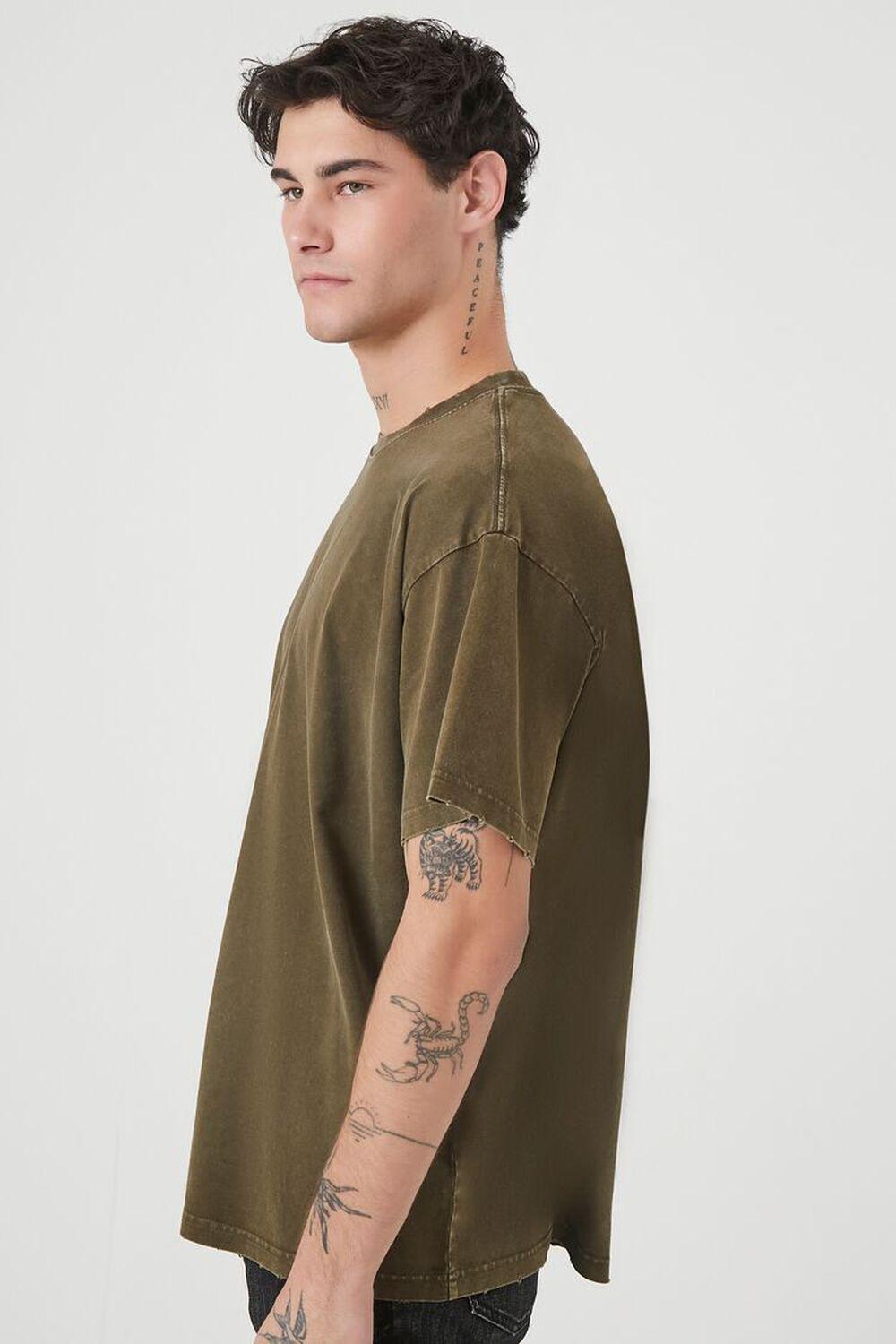 Mineral Wash Crew Tee | Forever 21 Product Image