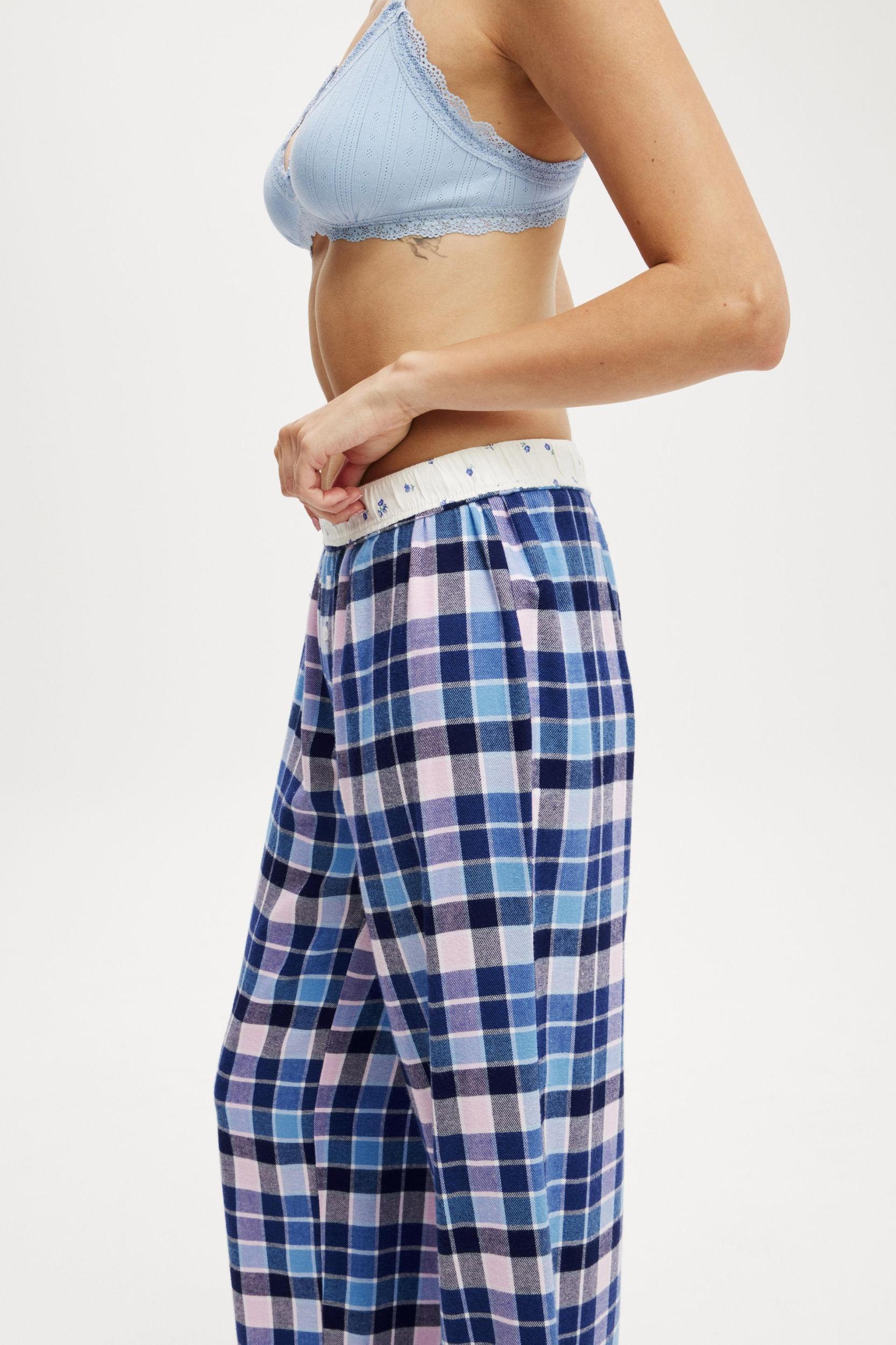 Personalised Flannel Wide Leg Pant Product Image