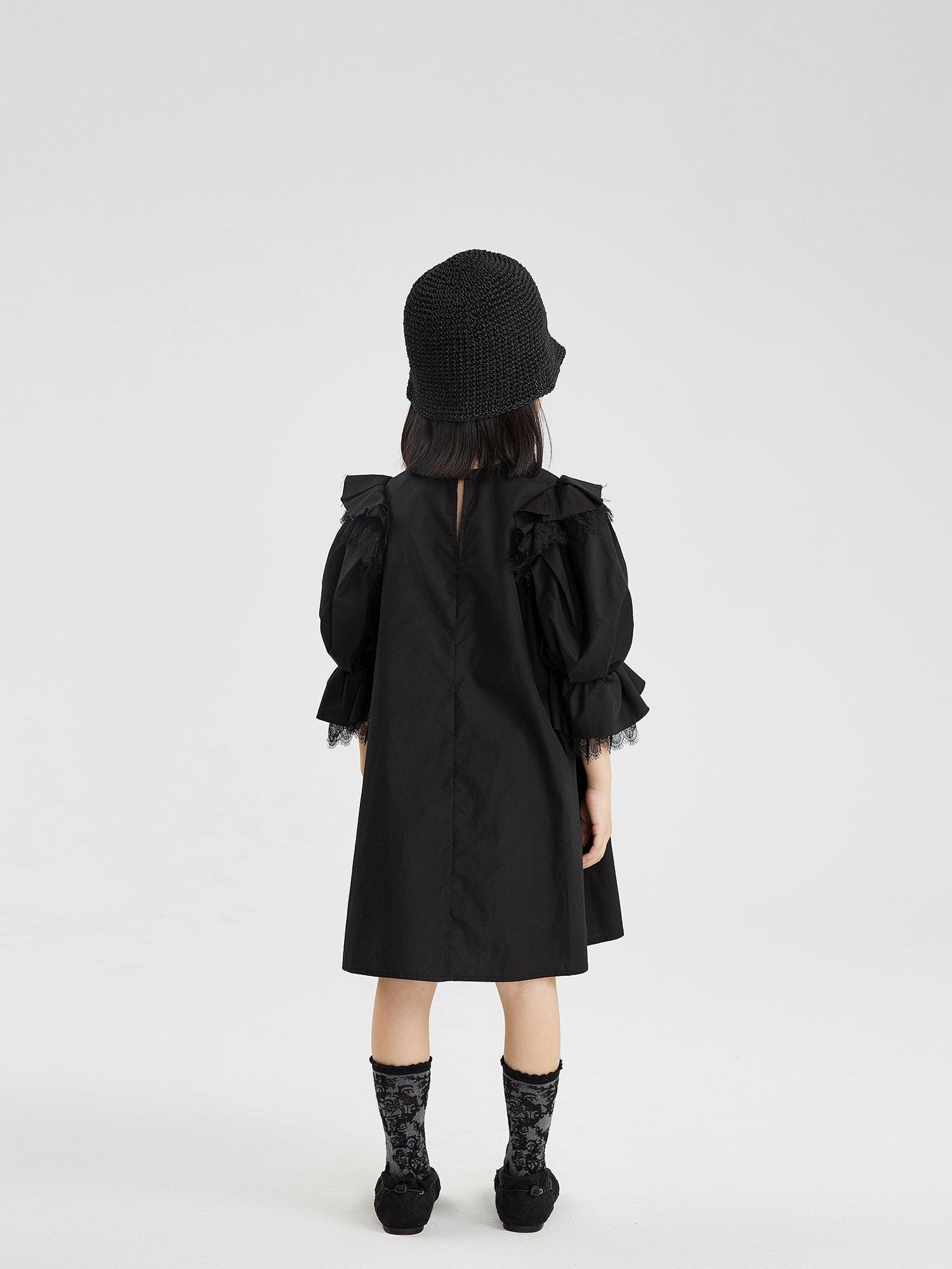 JNBY Aline Puff Sleeve Dress Product Image