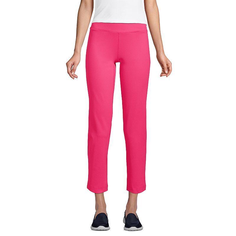 Women's Lands' End UPF 50 Active Capri Yoga Pants, Size: Small, Black Product Image