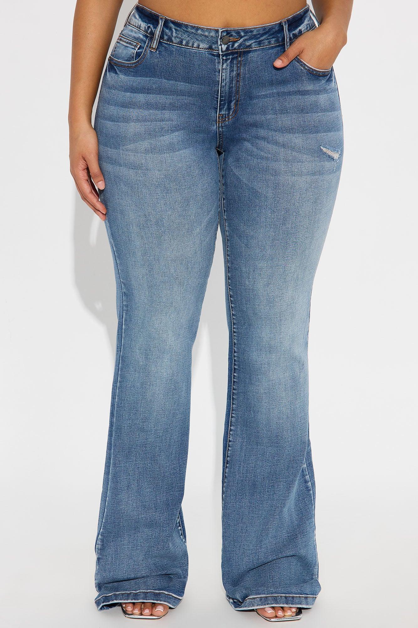 Tall Can't Compete Low Rise Stretch Bootcut Jean - Medium Wash Product Image
