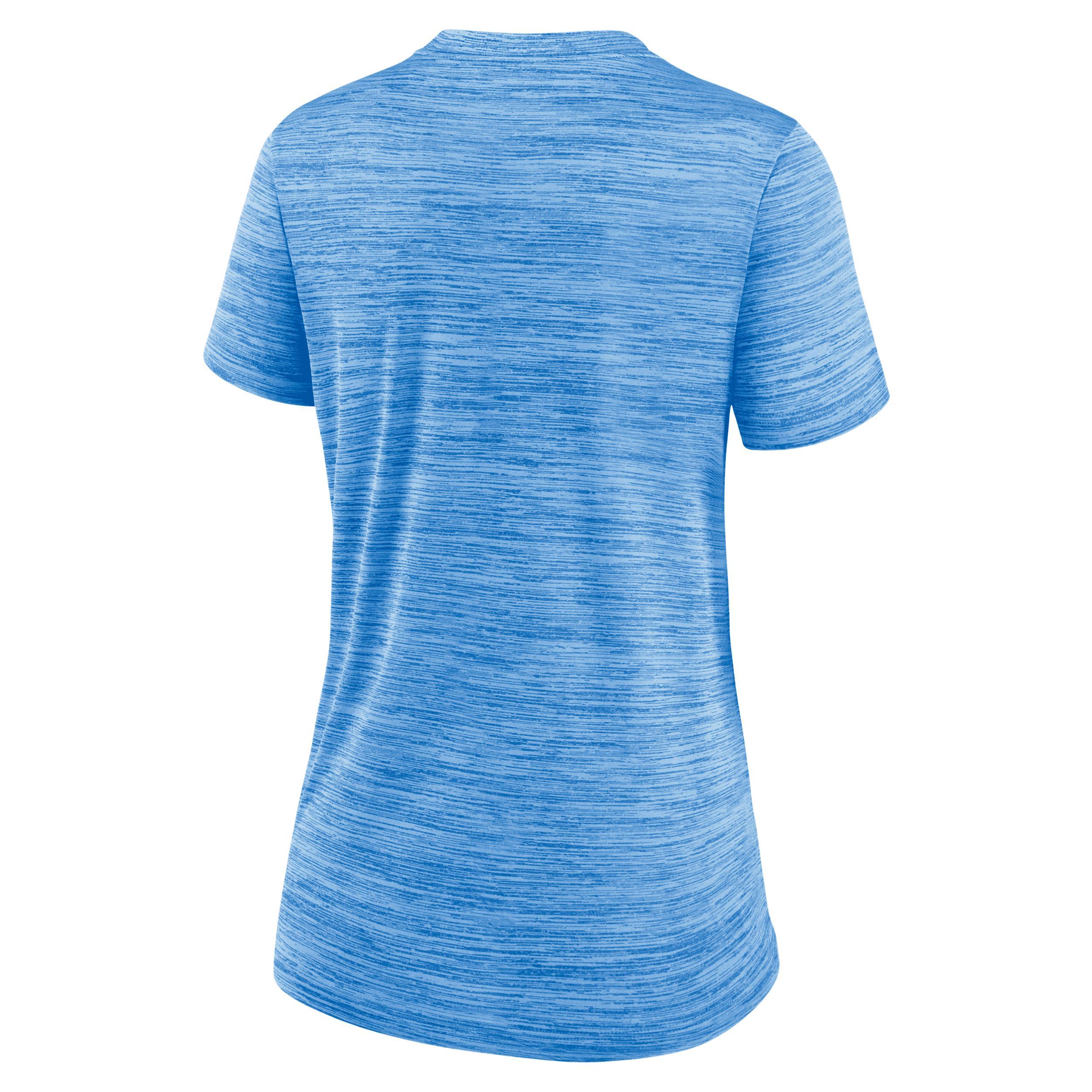 Women's Nike Powder Blue Milwaukee Brewers Authentic Collection City Connect Velocity Performance T-Shirt, Size: Small, Light Product Image
