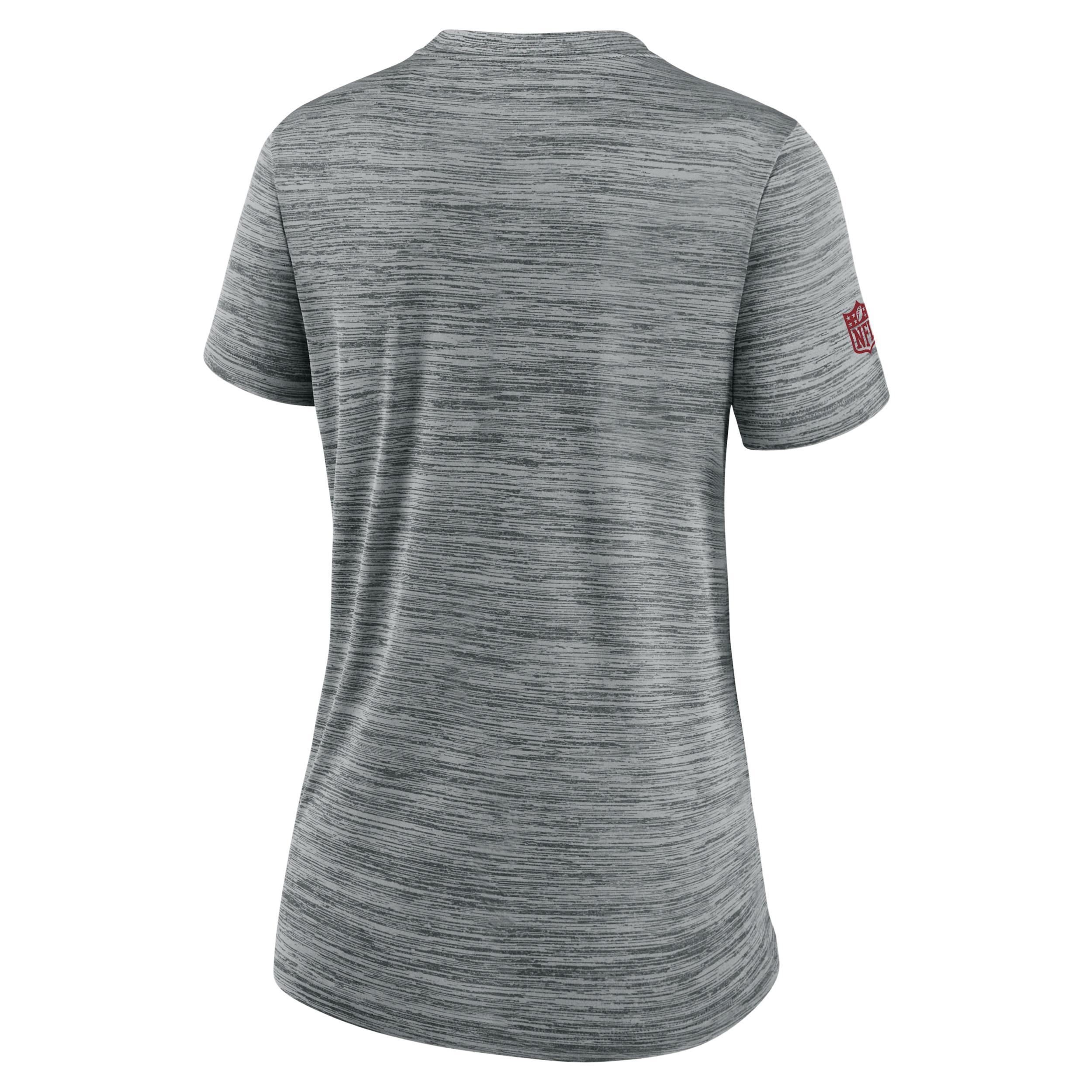 Pittsburgh Steelers Sideline Team Issue Velocity Women's Nike Dri-FIT NFL T-Shirt Product Image