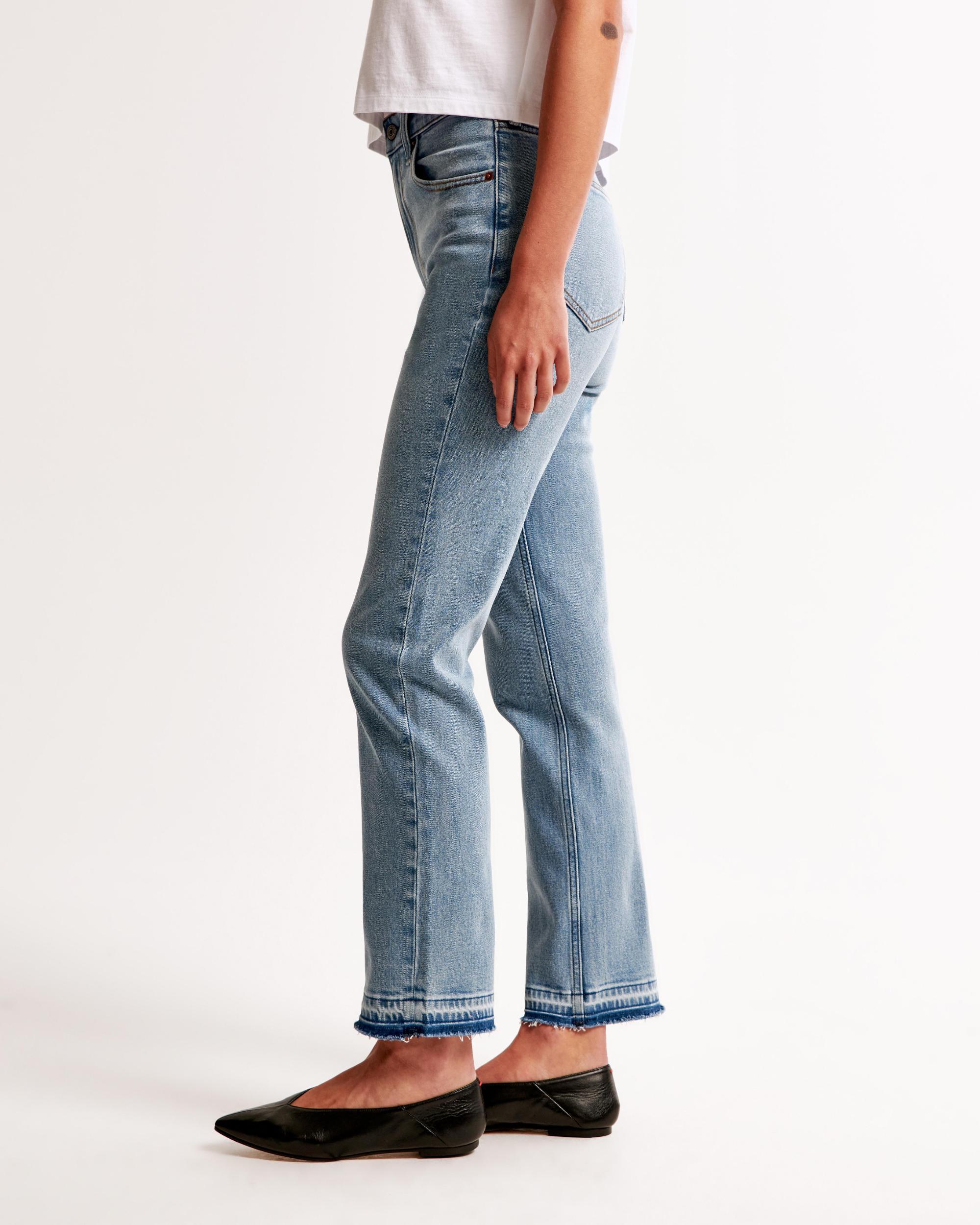 Ultra High Rise Ankle Straight Jean Product Image