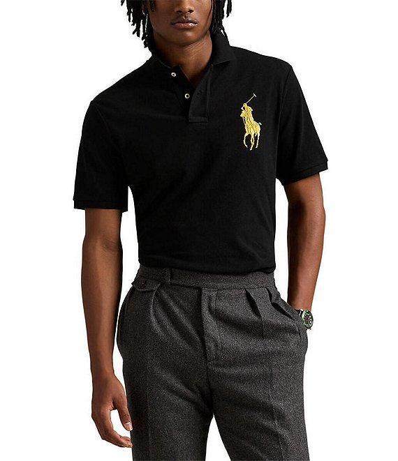 Polo Ralph Lauren Classic Fit Big Pony Mesh Short Sleeve Polo Shirt Product Image